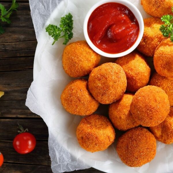 Cheddarlı Patates Topları