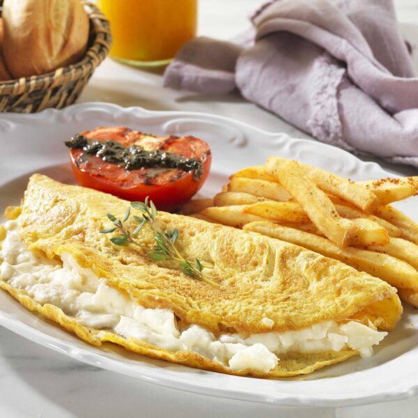 Beyaz Peynirli Omlet